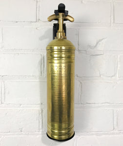 Vintage FIRE BOY Brass Fire Extinguisher | eXibit collection