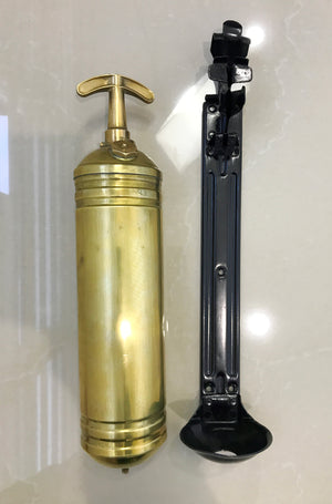 Vintage FIRE BOY Brass Fire Extinguisher | eXibit collection