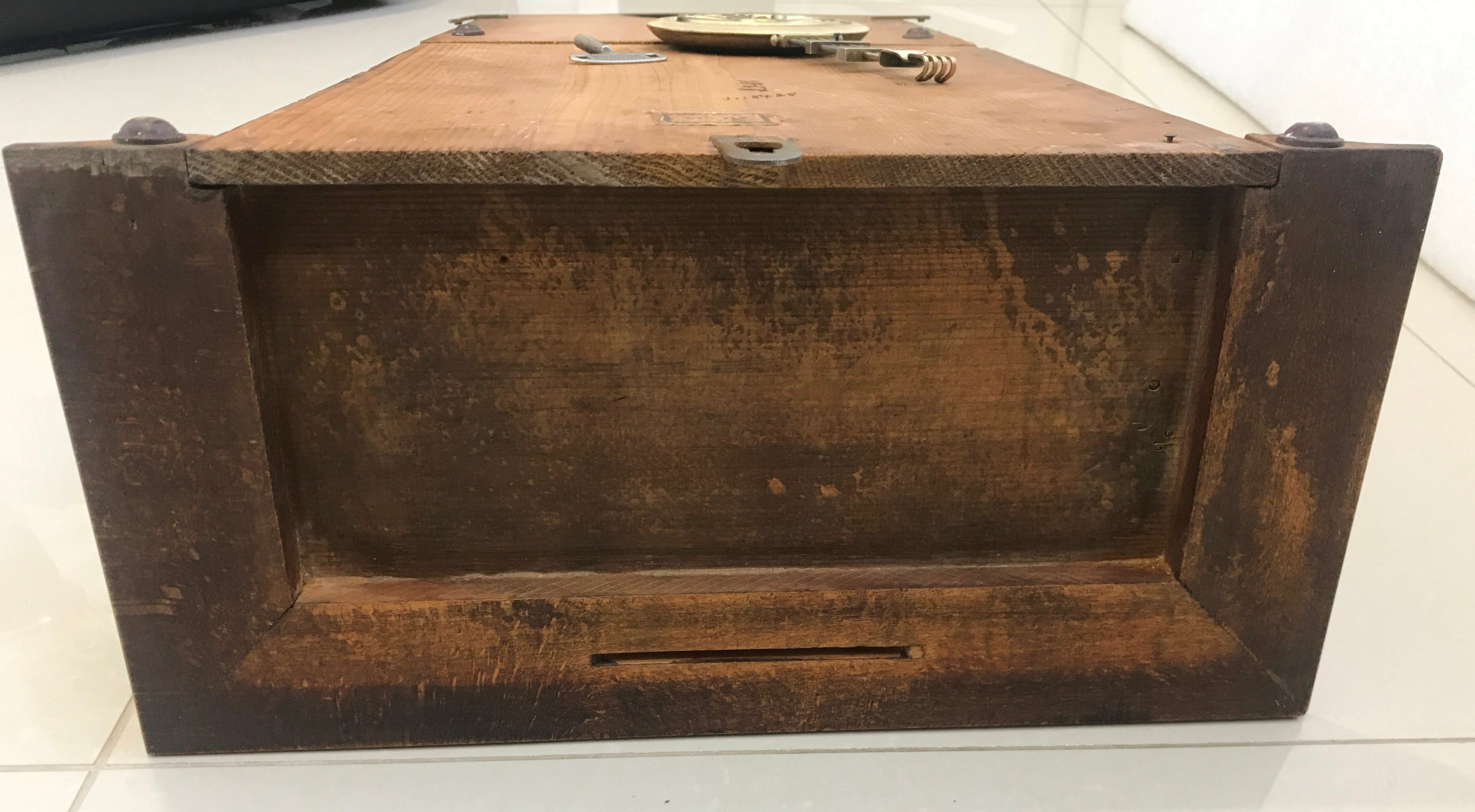 Original Antique HAC Wall Clock | eXibit collection