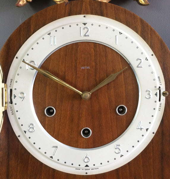 Vintage SMITHS Westminster & Whittington Mantel Clock | eXibit collection
