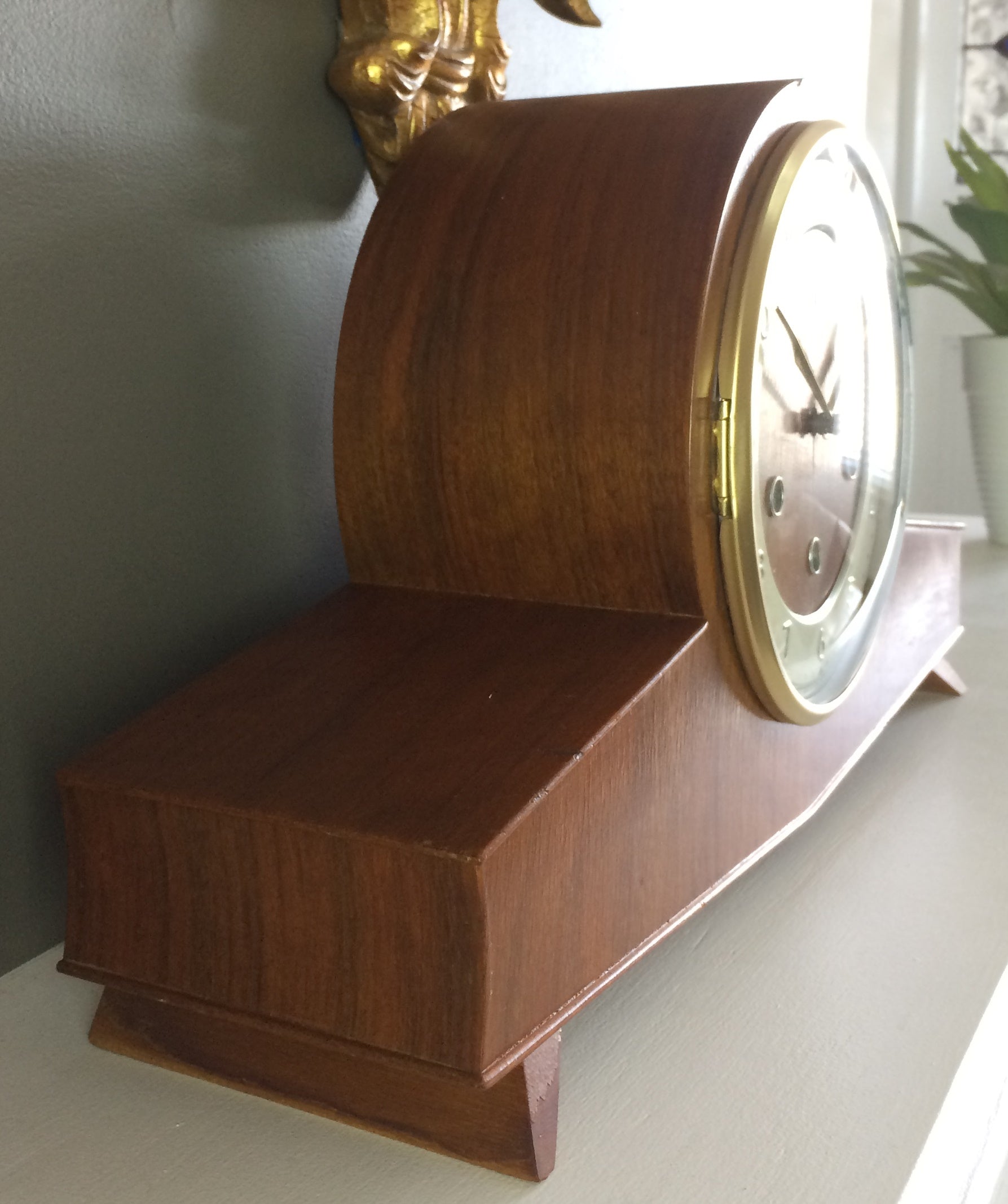 Vintage SMITHS Westminster & Whittington Mantel Clock | eXibit collection