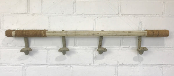 Vintage Wooden Oar / Paddle Wall Hanging Coat Rack | eXibib collection