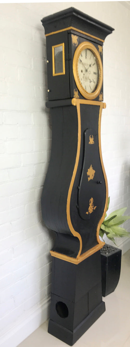 Antique Quartz Battery Grandfather Clock with Cabinet | Adelaide Clocks