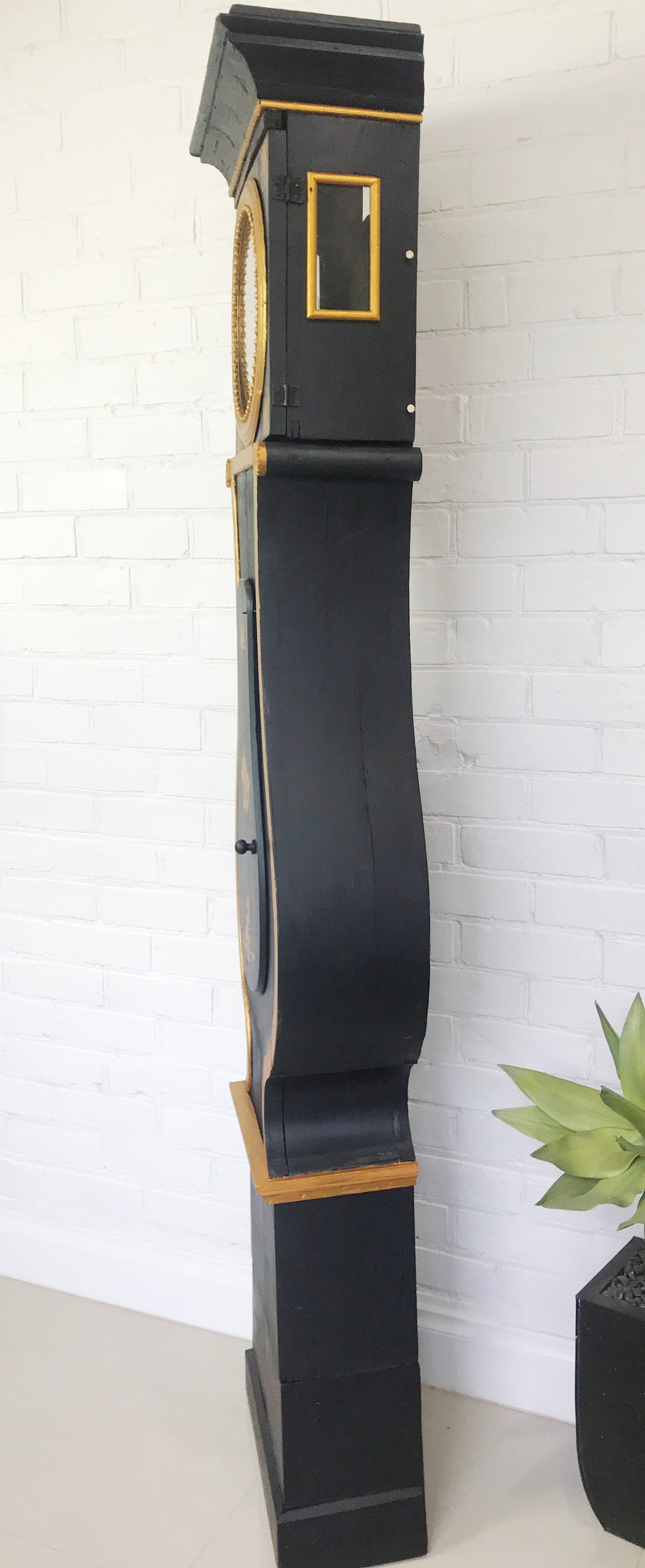 Antique Quartz Battery Grandfather Clock with Cabinet | Adelaide Clocks