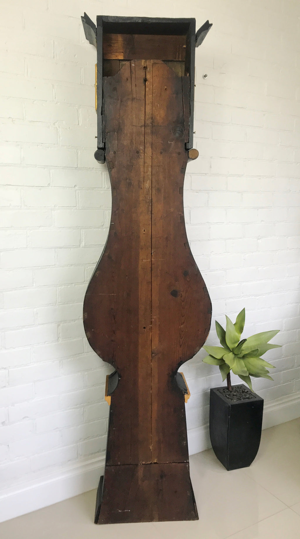 Antique Quartz Battery Grandfather Clock with Cabinet | Adelaide Clocks