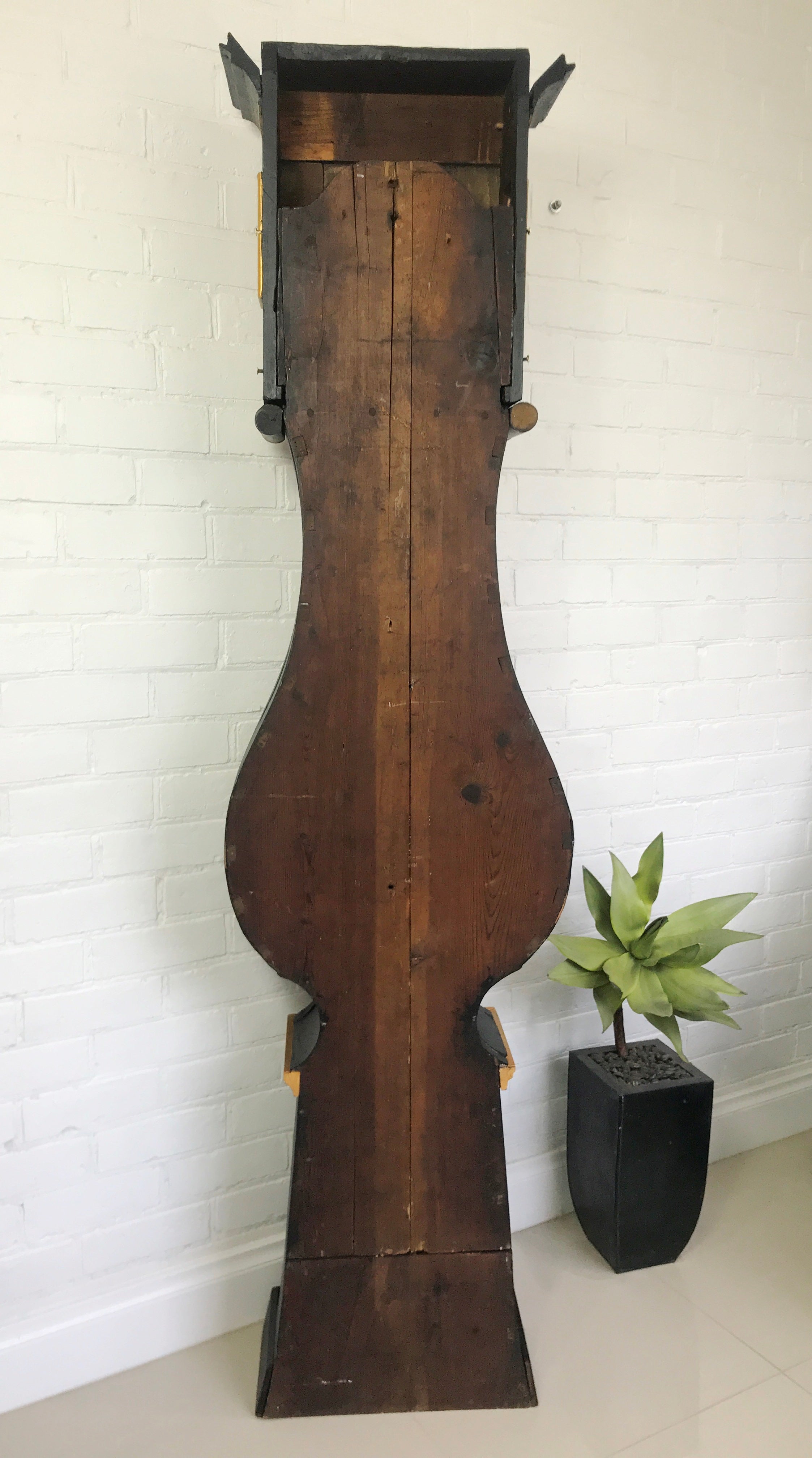 Antique Quartz Battery Grandfather Clock with Cabinet | Adelaide Clocks