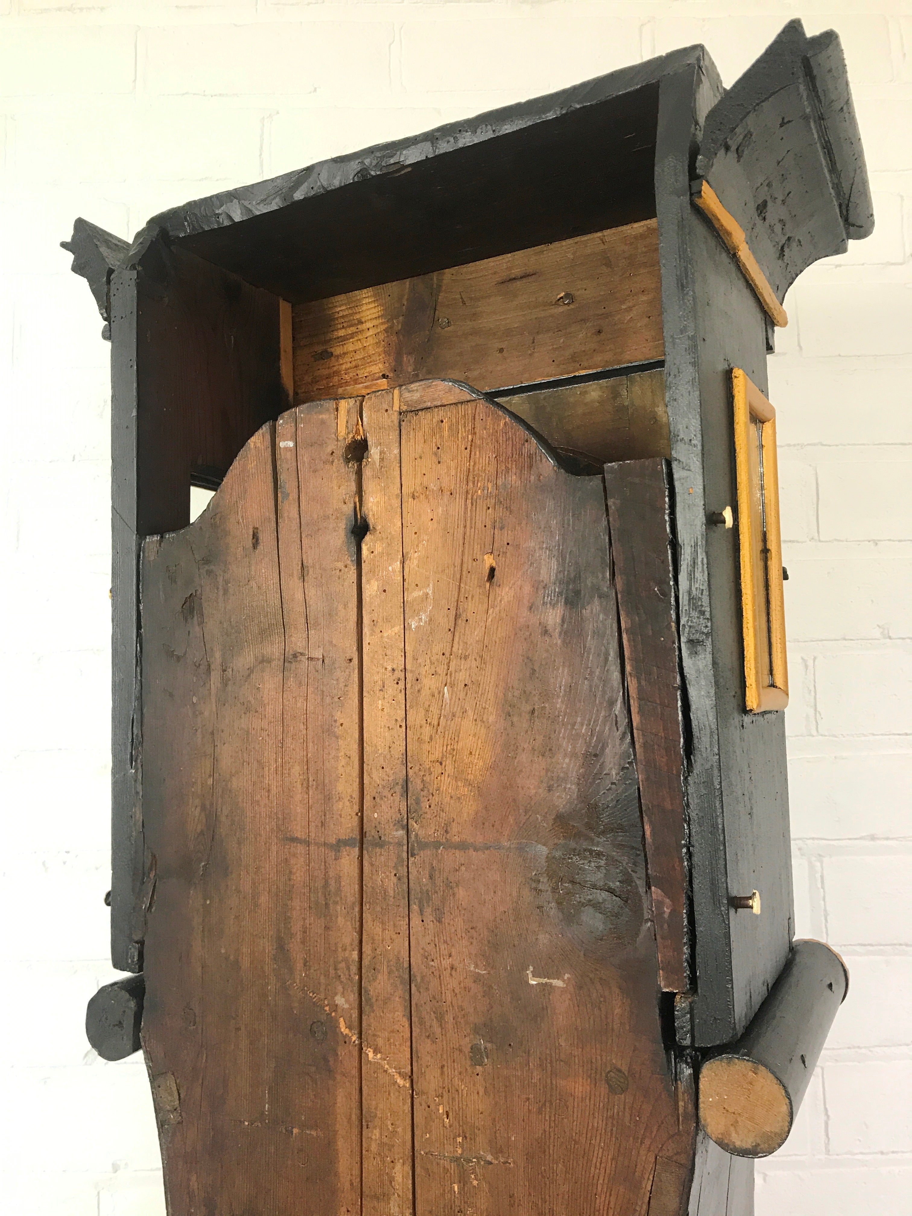 Antique Quartz Battery Grandfather Clock with Cabinet | Adelaide Clocks