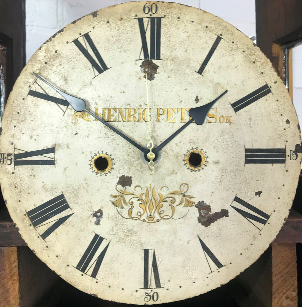 Antique Quartz Battery Grandfather Clock with Cabinet | Adelaide Clocks