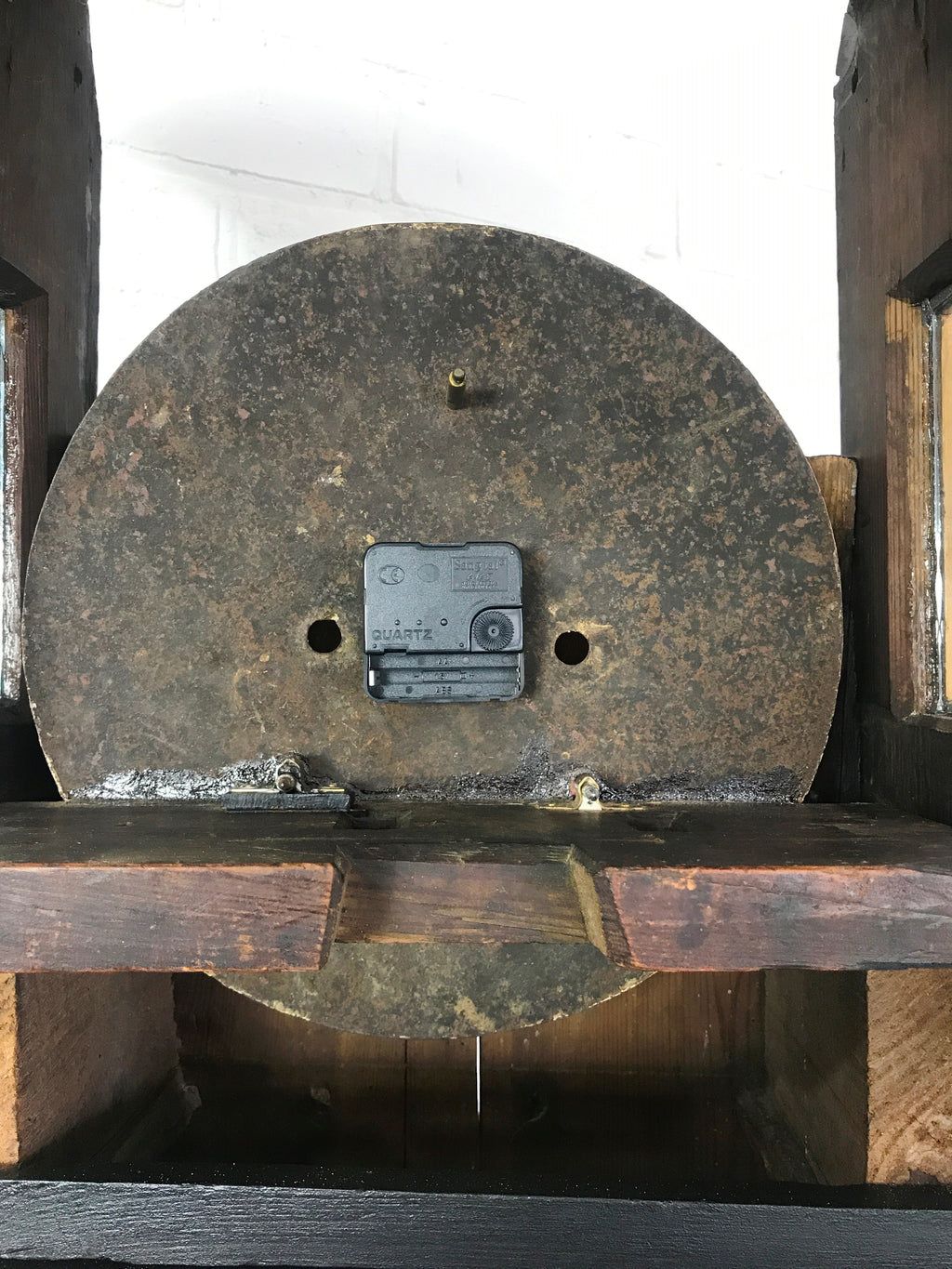 Antique Quartz Battery Grandfather Clock with Cabinet | Adelaide Clocks
