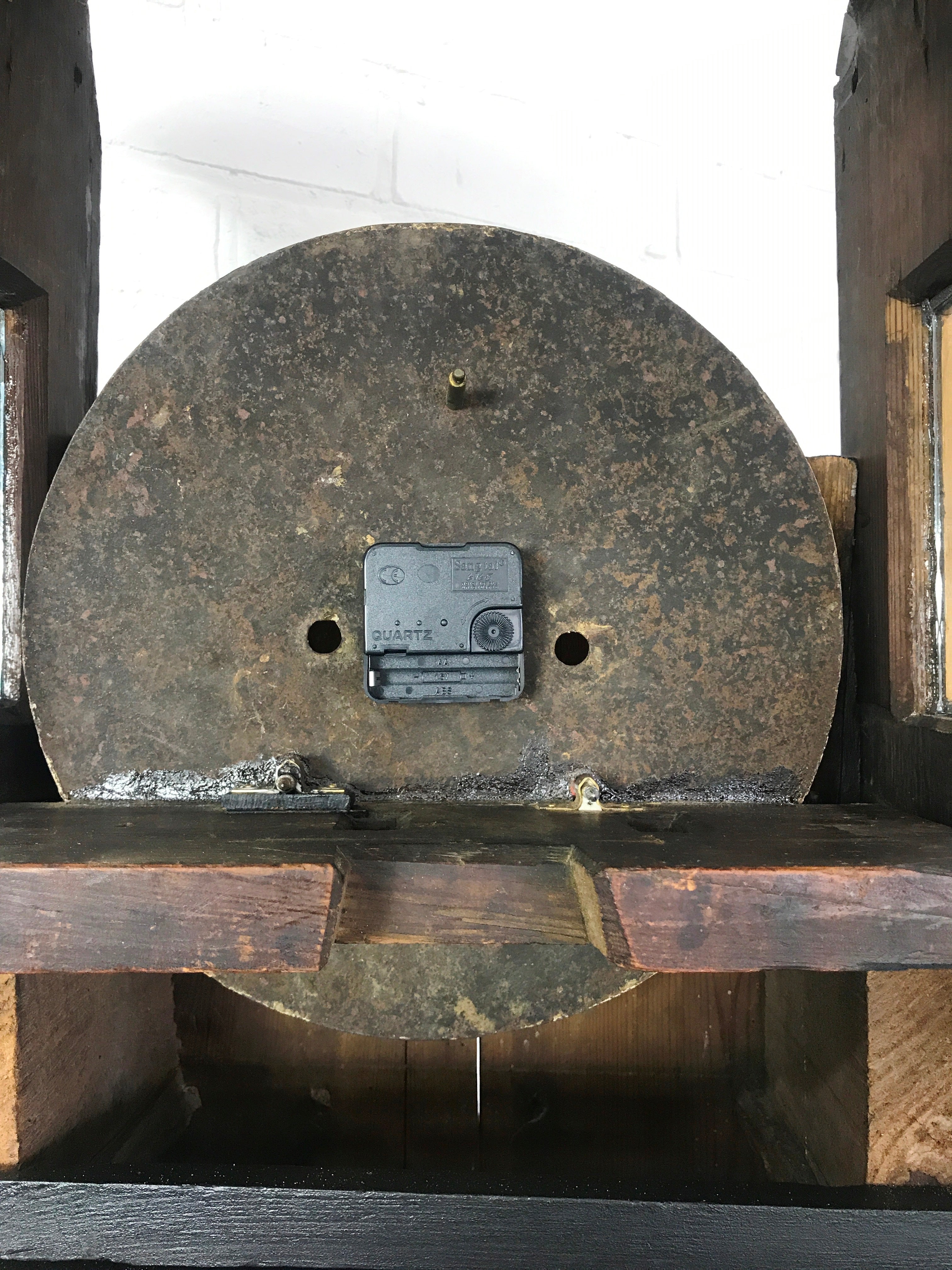 Antique Quartz Battery Grandfather Clock with Cabinet | Adelaide Clocks