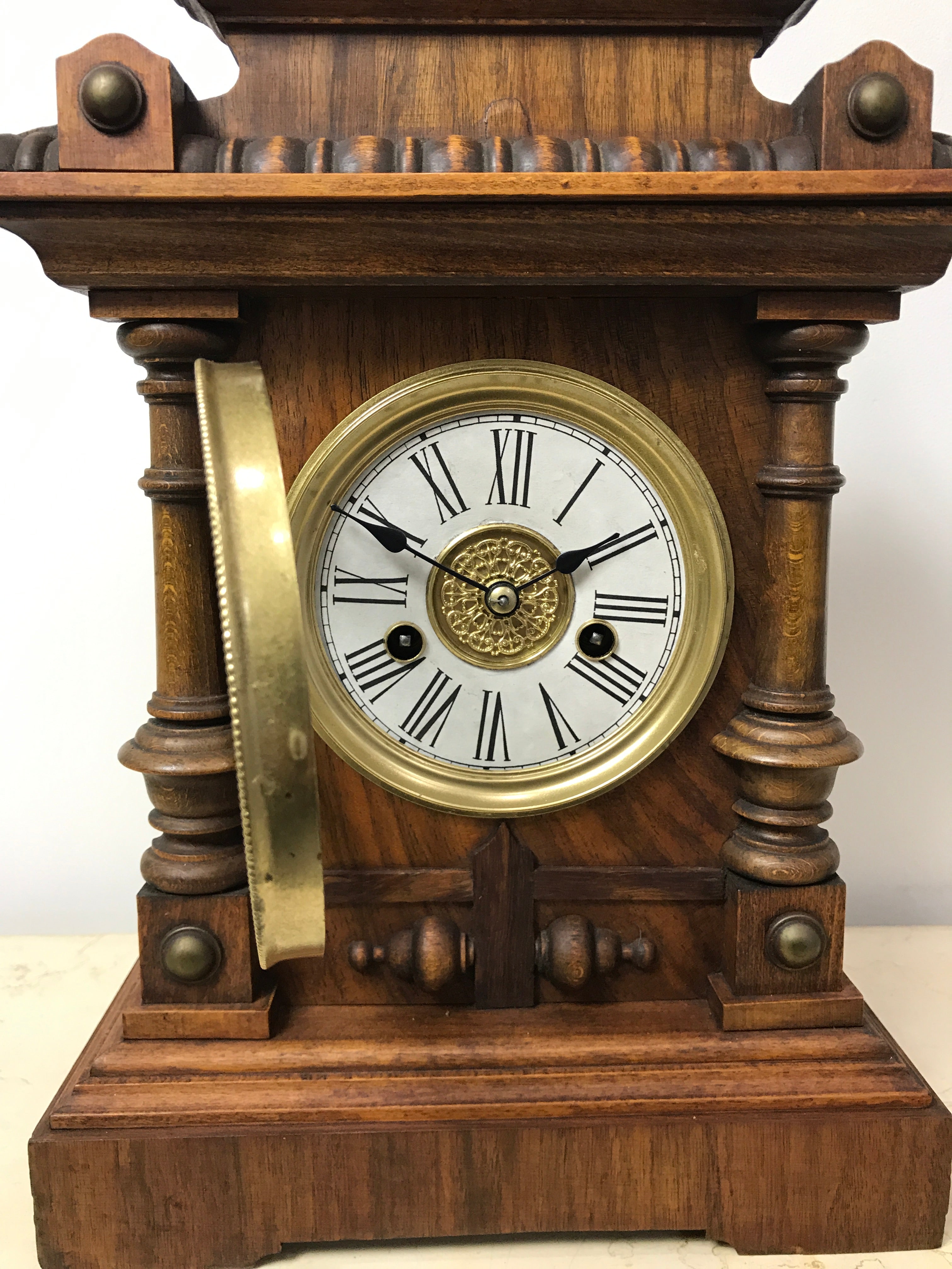 Antique Original HAC Mantel Clock | eXibit collection