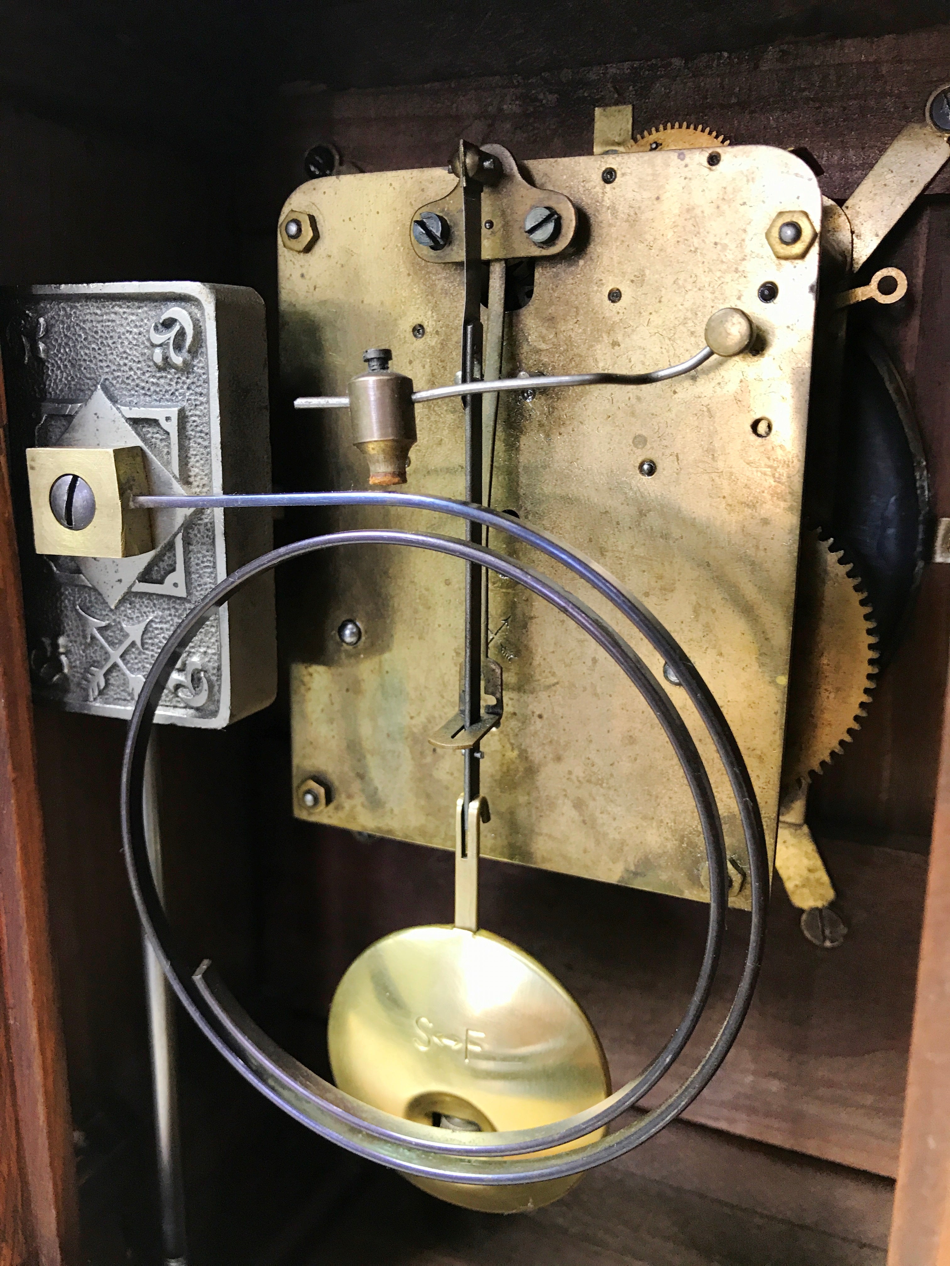 Antique Original HAC Mantel Clock | eXibit collection