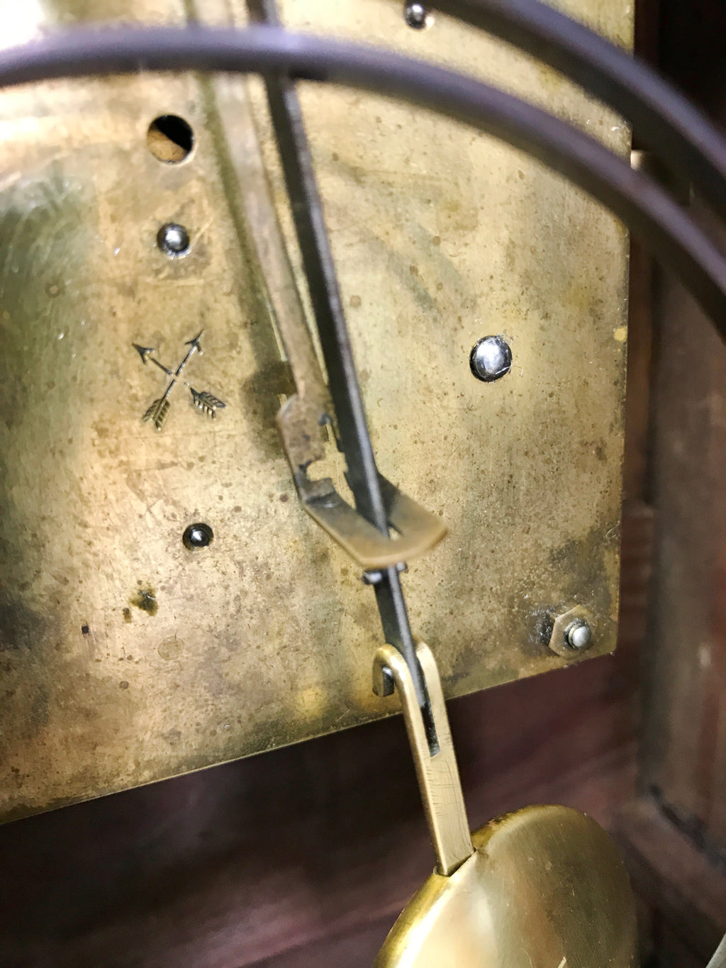 Antique Original HAC Mantel Clock | eXibit collection