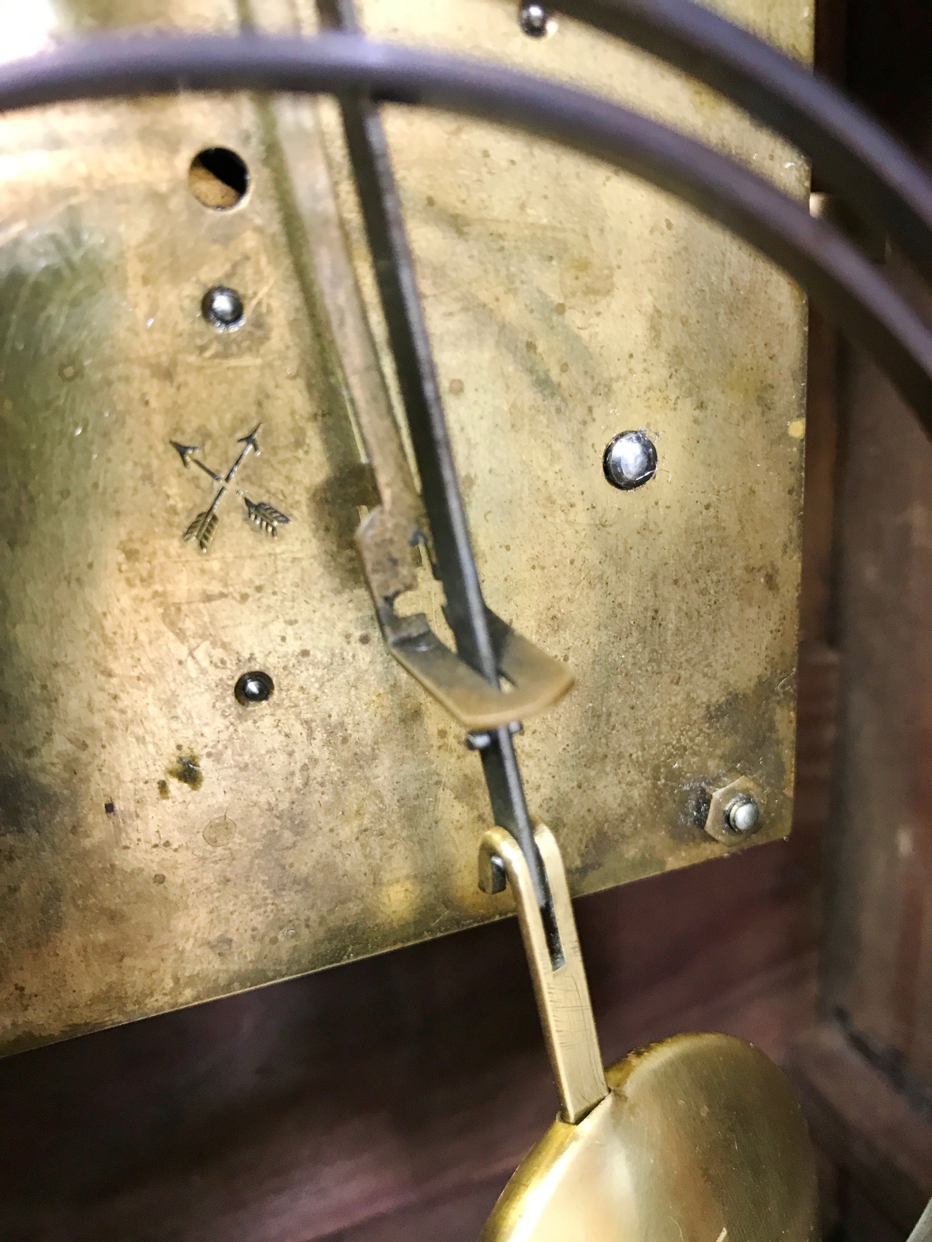 Antique Original HAC Mantel Clock | eXibit collection