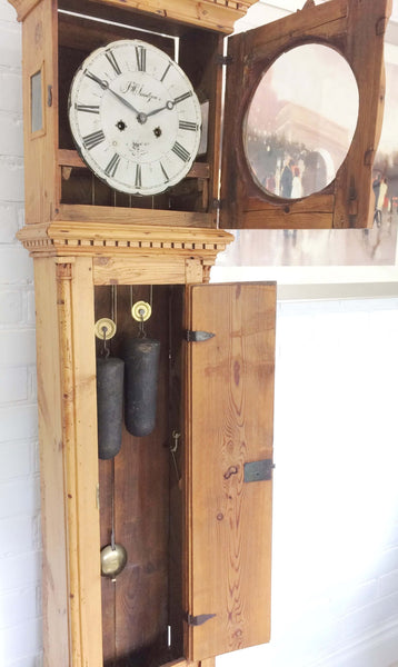 Antique Bornholm Grandfather Clock | eXibit collection