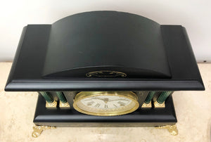 Antique Sessions USA Hammer on Coil Chime Mantel Clock | eXibit collection