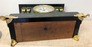 Antique Sessions USA Hammer on Coil Chime Mantel Clock | eXibit collection
