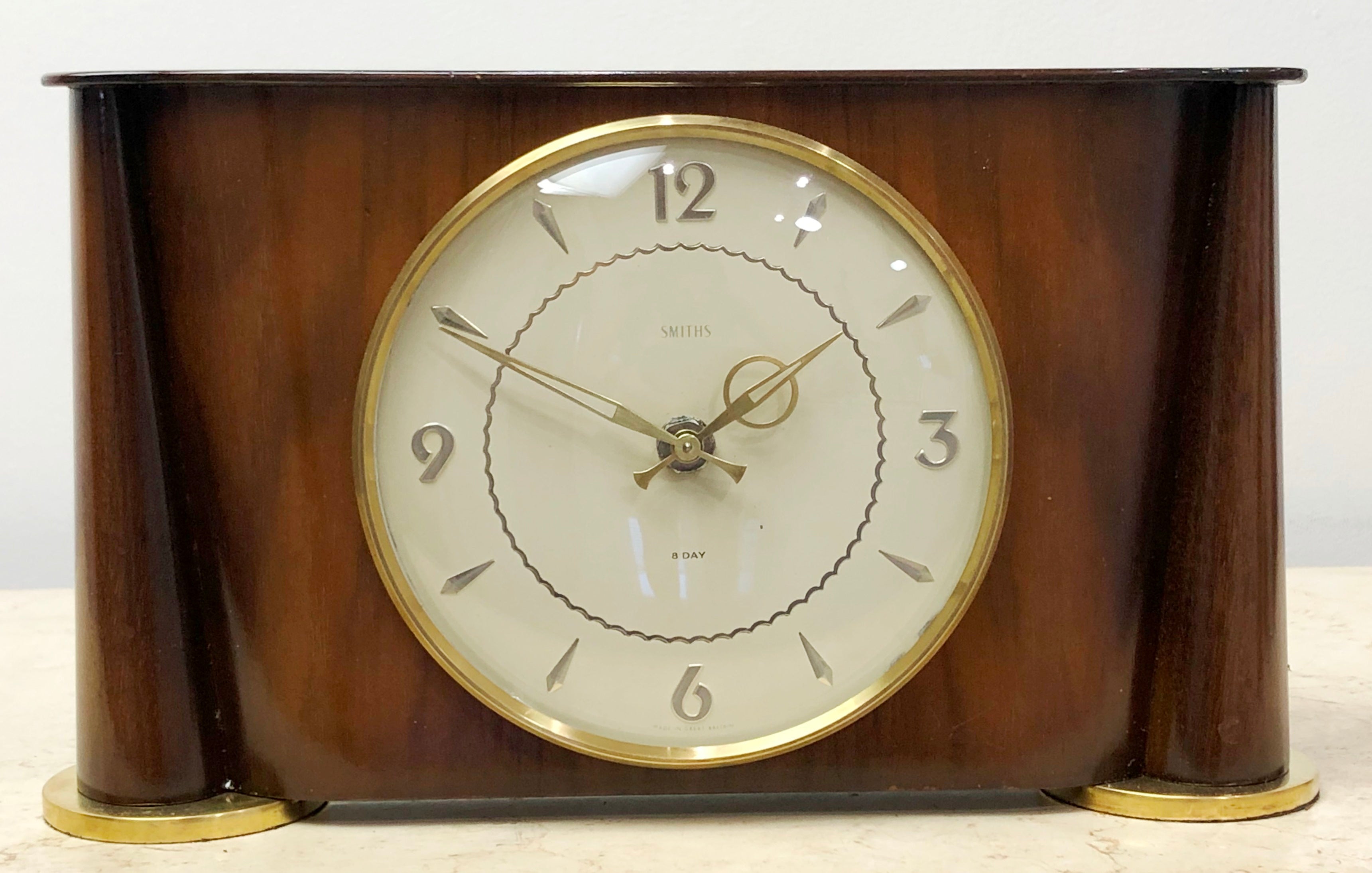 Vintage SMITHS Great Britain Mantel Clock | eXibit collection