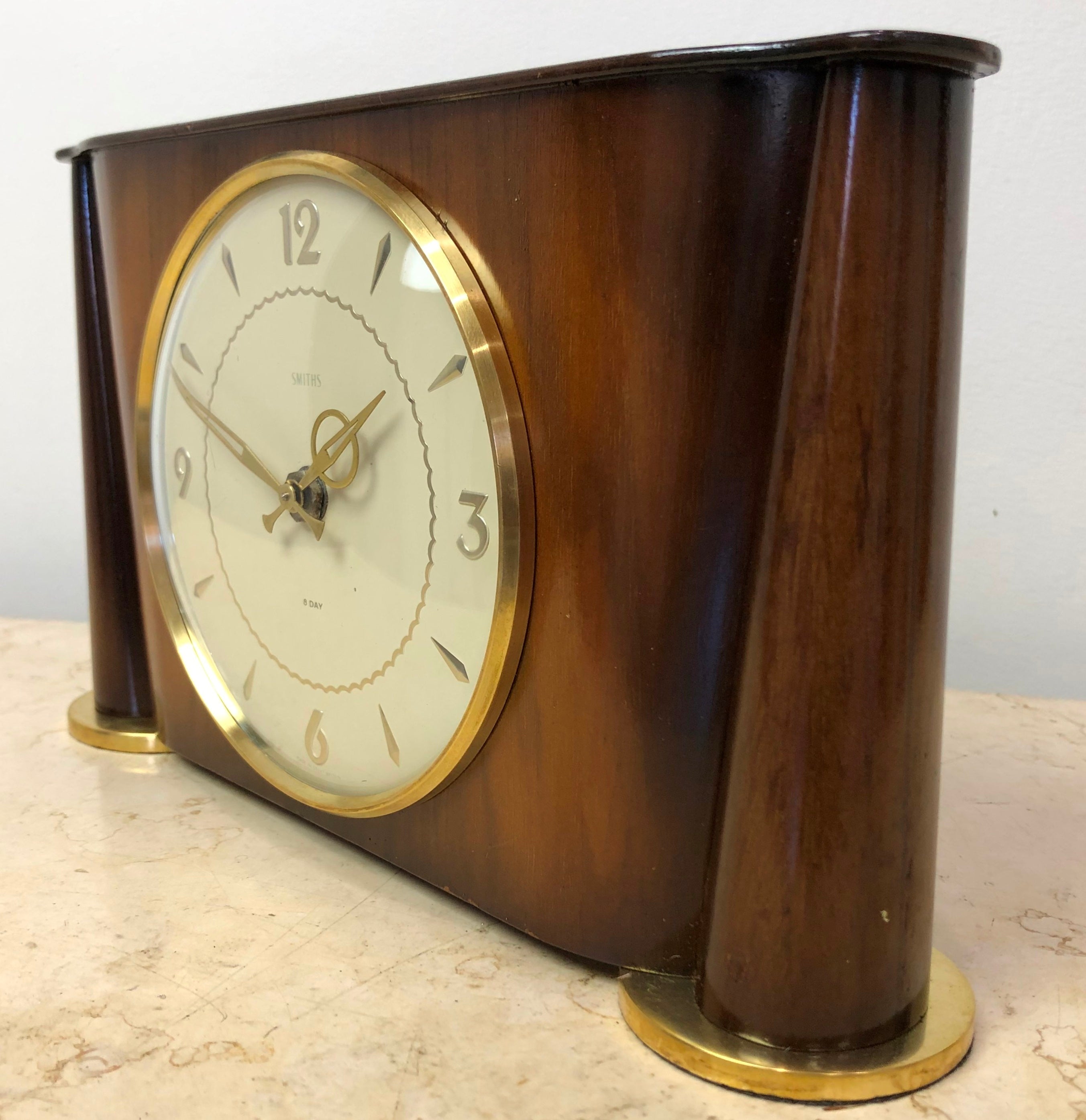 Vintage SMITHS Great Britain Mantel Clock | eXibit collection