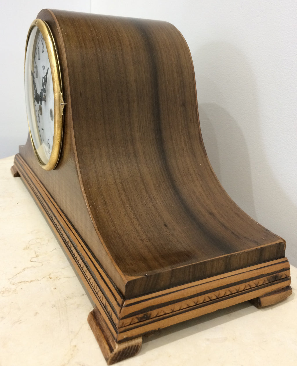 Vintage FMS Mantel Clock - eXibit collection