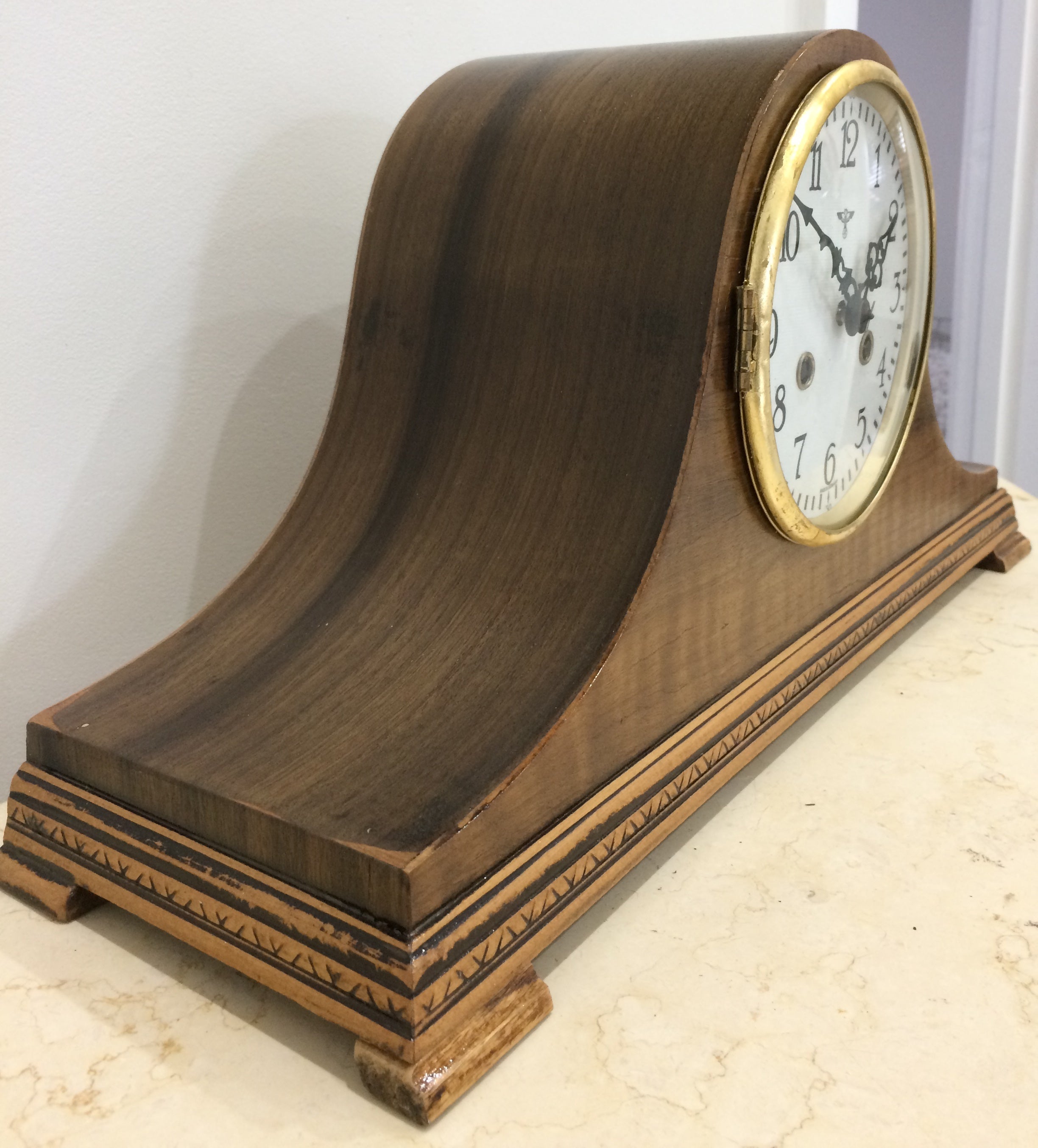 Vintage FMS Mantel Clock - eXibit collection