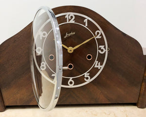 Vintage Junghans Westminster Battery Mantel Clock | eXibit collection