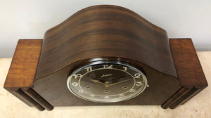 Vintage Junghans Westminster Battery Mantel Clock | eXibit collection