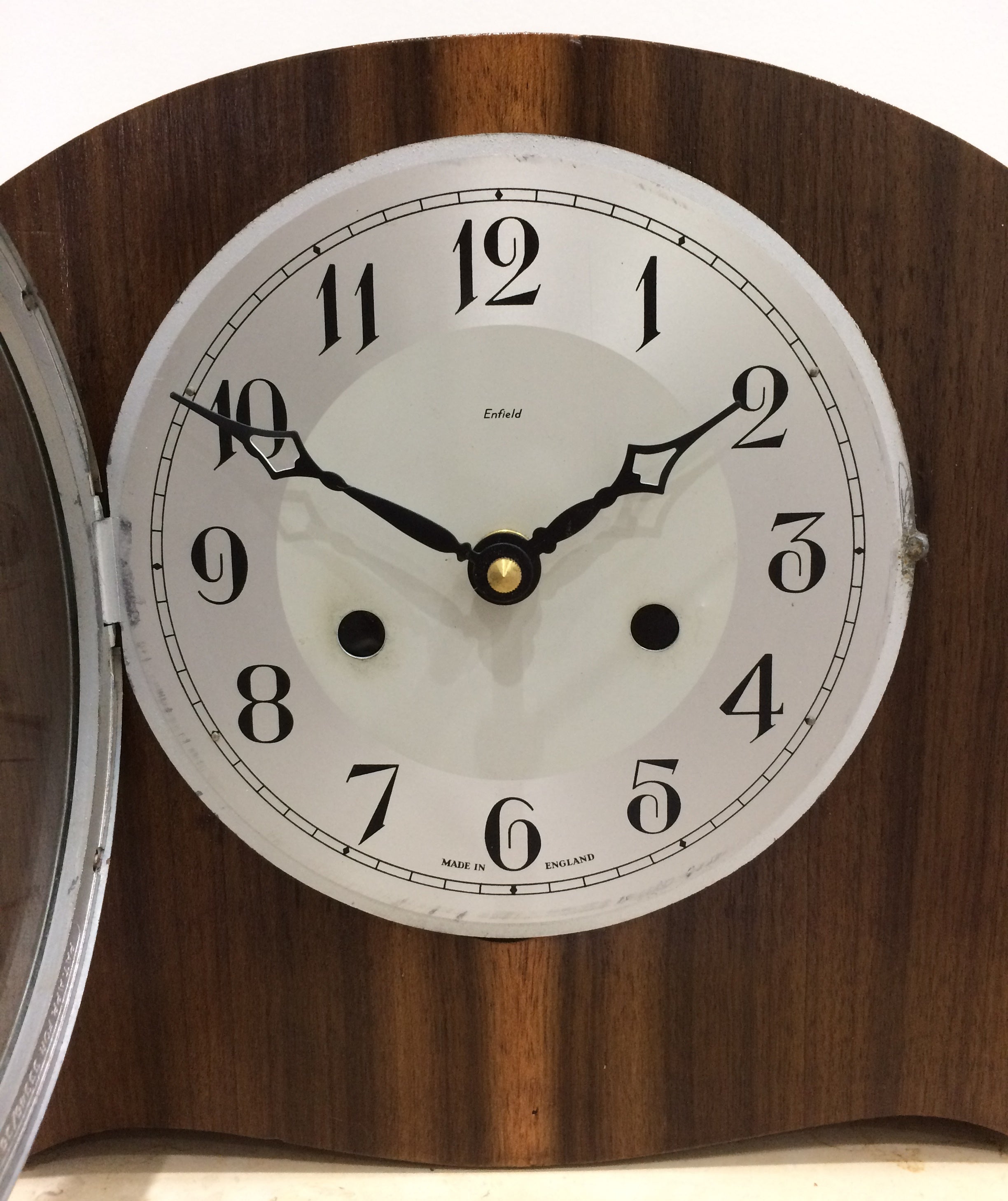 Vintage Enfield Mantel Clock Restored | eXibit collection