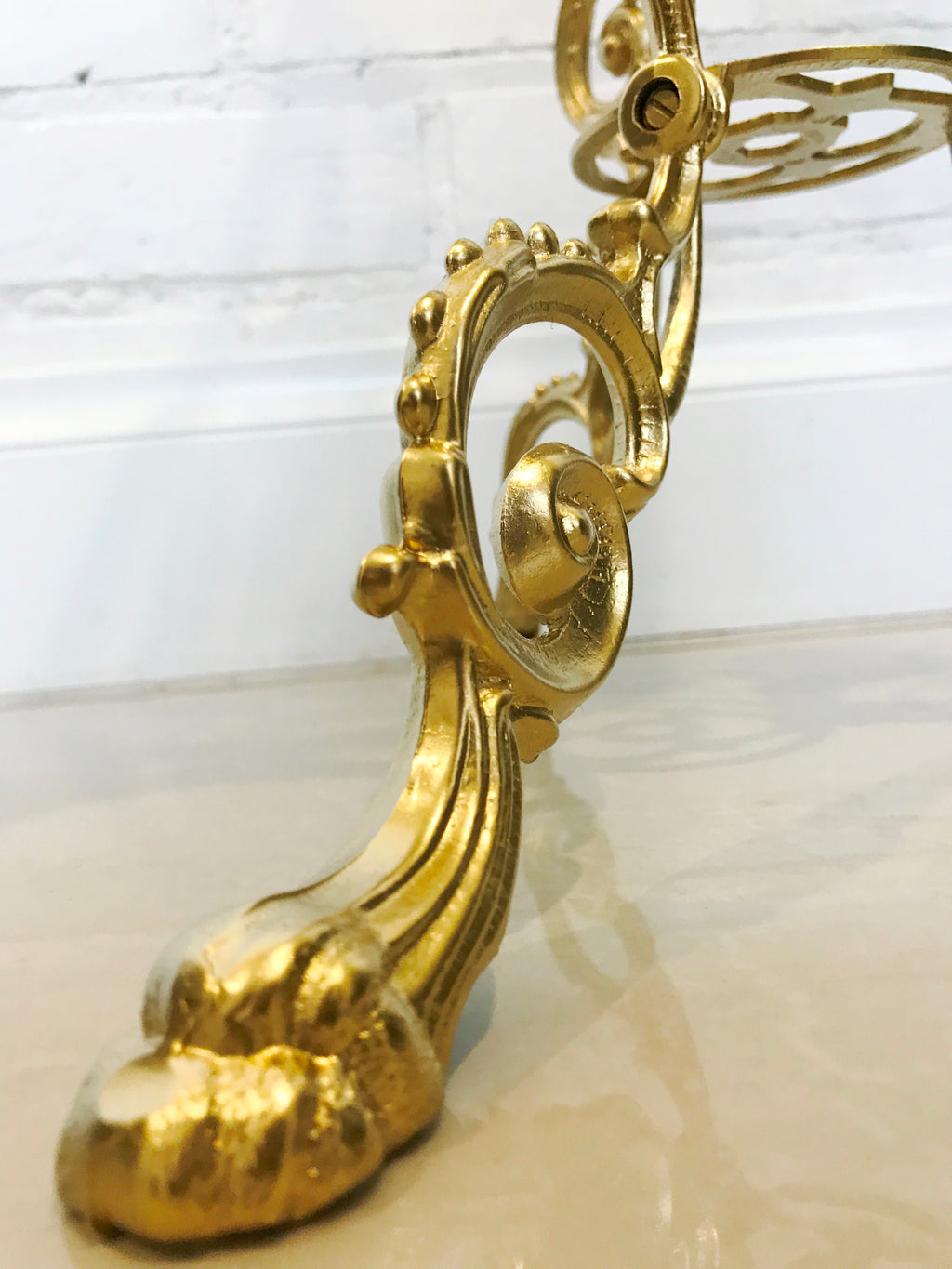 Antique Jardiniere Ornate Brass Plant Stand Table | Adelaide Clocks