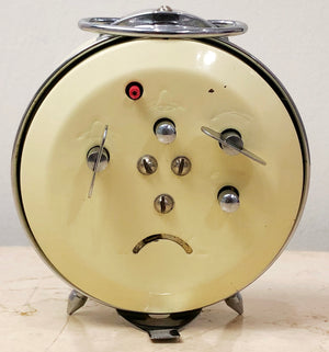 Vintage Five Rams China Alarm Desk Clock | eXibit collection