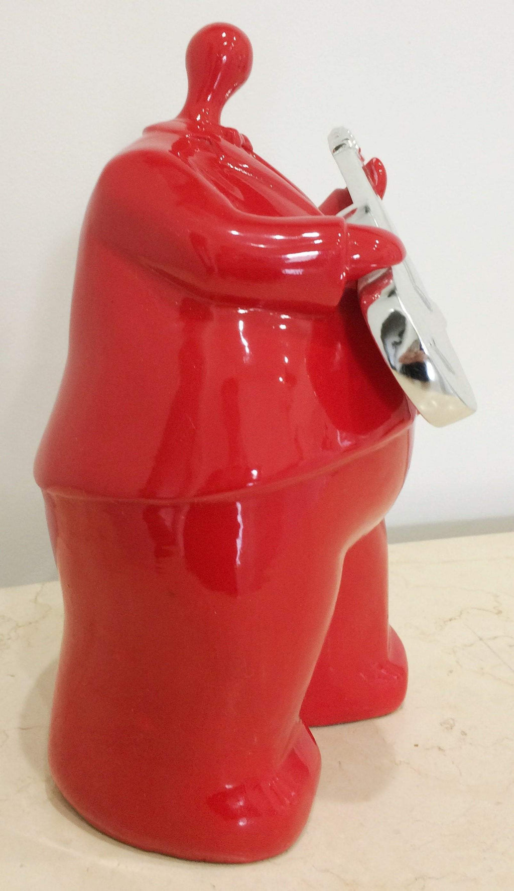 Jazz Guitar Player Ornament | Adelaide Clocks