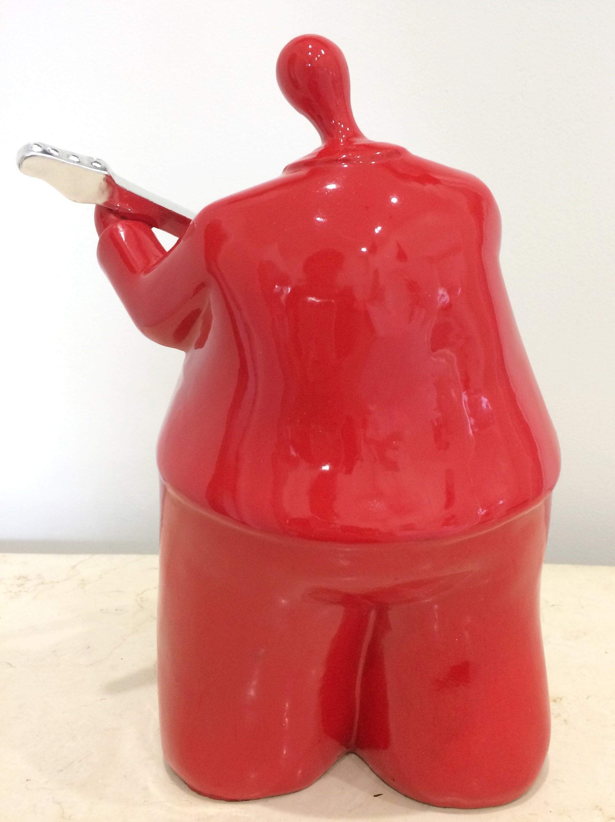 Jazz Guitar Player Ornament | eXibit collection