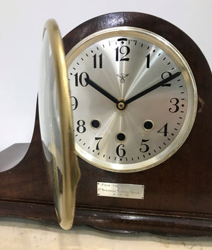 Original Vintage Battery Mantel Clock | eXibit collection