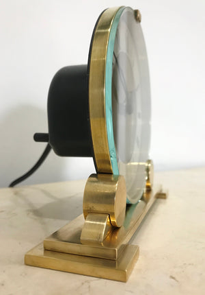 Vintage SMITHS Sectric Electric BRASS Mantel Clock | eXibit collection