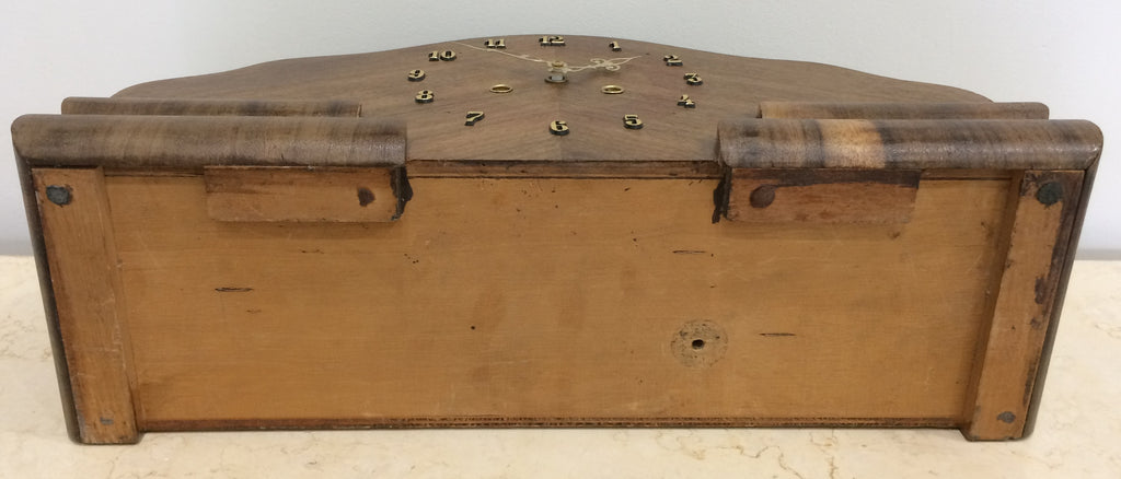 Vintage Original Battery Mantel Clock | eXibit collection