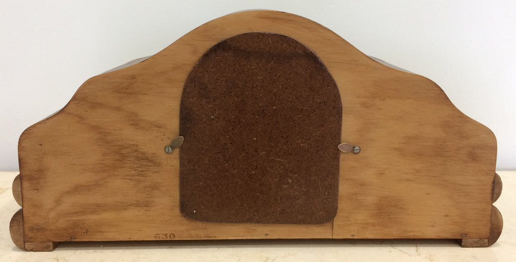 Vintage Original Battery Mantel Clock | eXibit collection