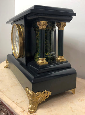 Original Antique Sessions USA Mantel Clock | eXibit collection