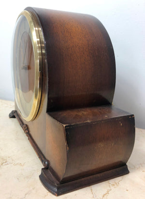 Vintage SMITH SECTRIC Electric WESTMINSTER Chime Mantel Clock  | eXibit collection