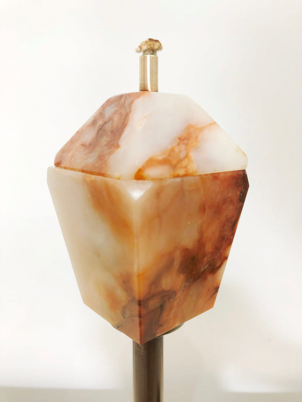 Vintage Alabaster Spirit / Oil Burner | Adelaide Clocks