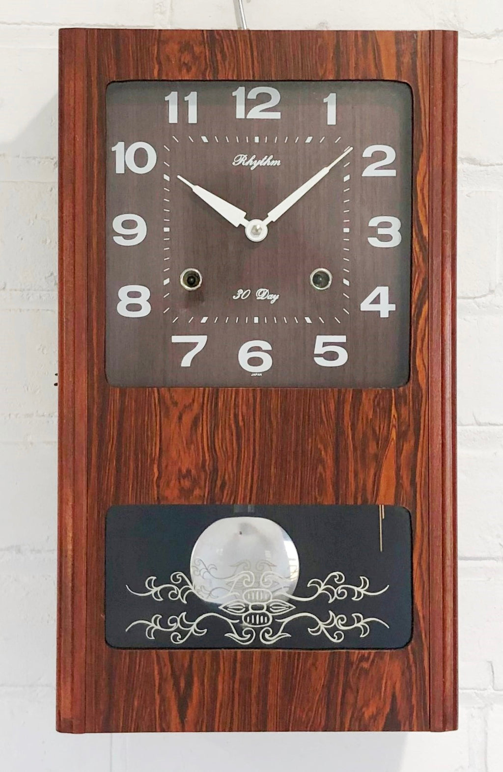 Vintage Rhythm 30 Day Wall Clock | eXibit collection