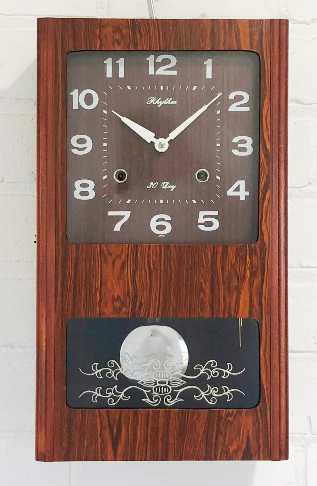 Vintage Rhythm 30 Day Wall Clock | eXibit collection