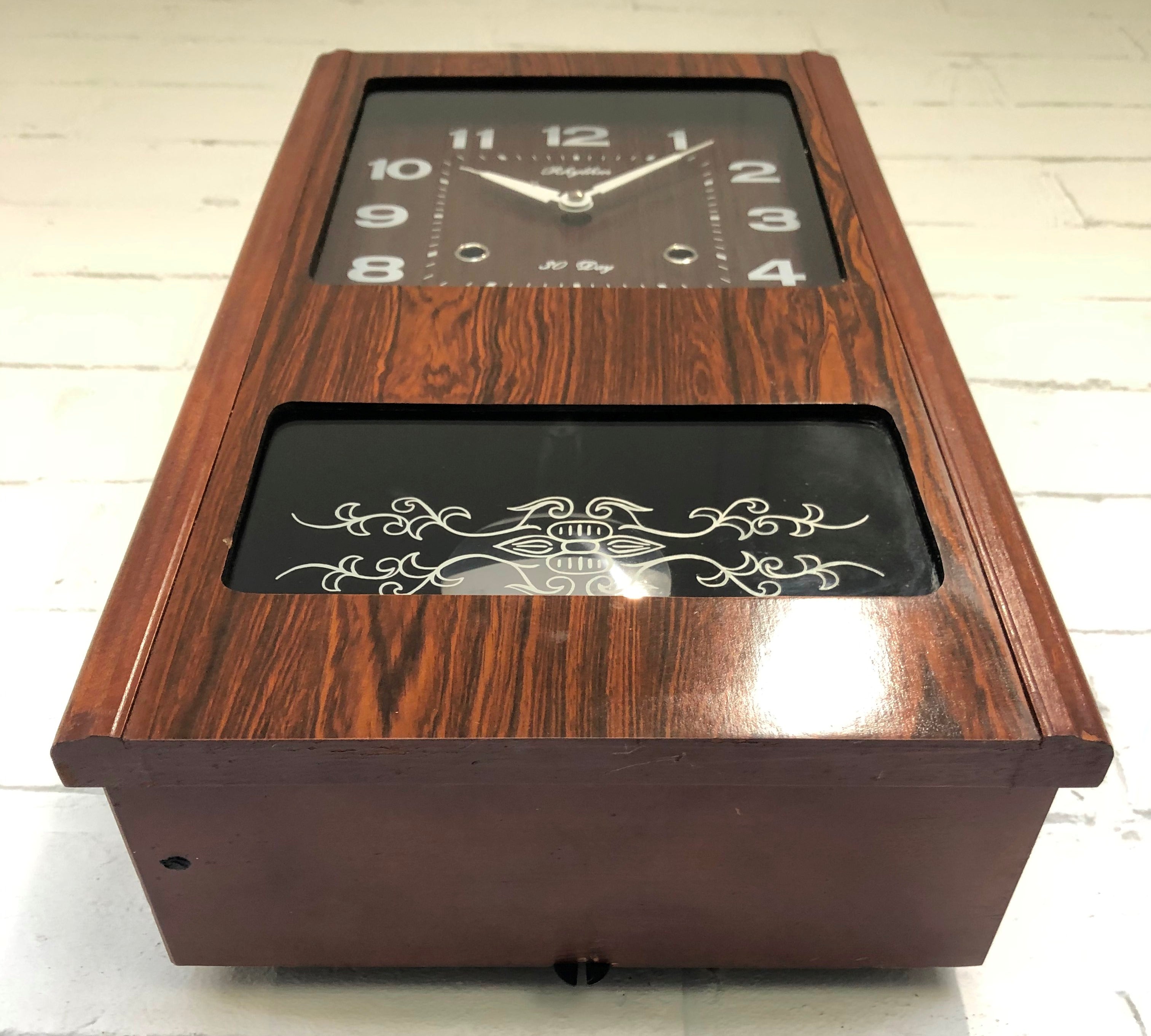 Vintage Rhythm 30 Day Wall Clock | eXibit collection