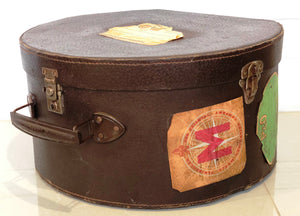 Vintage Hat Box Travel Case | eXibit collection