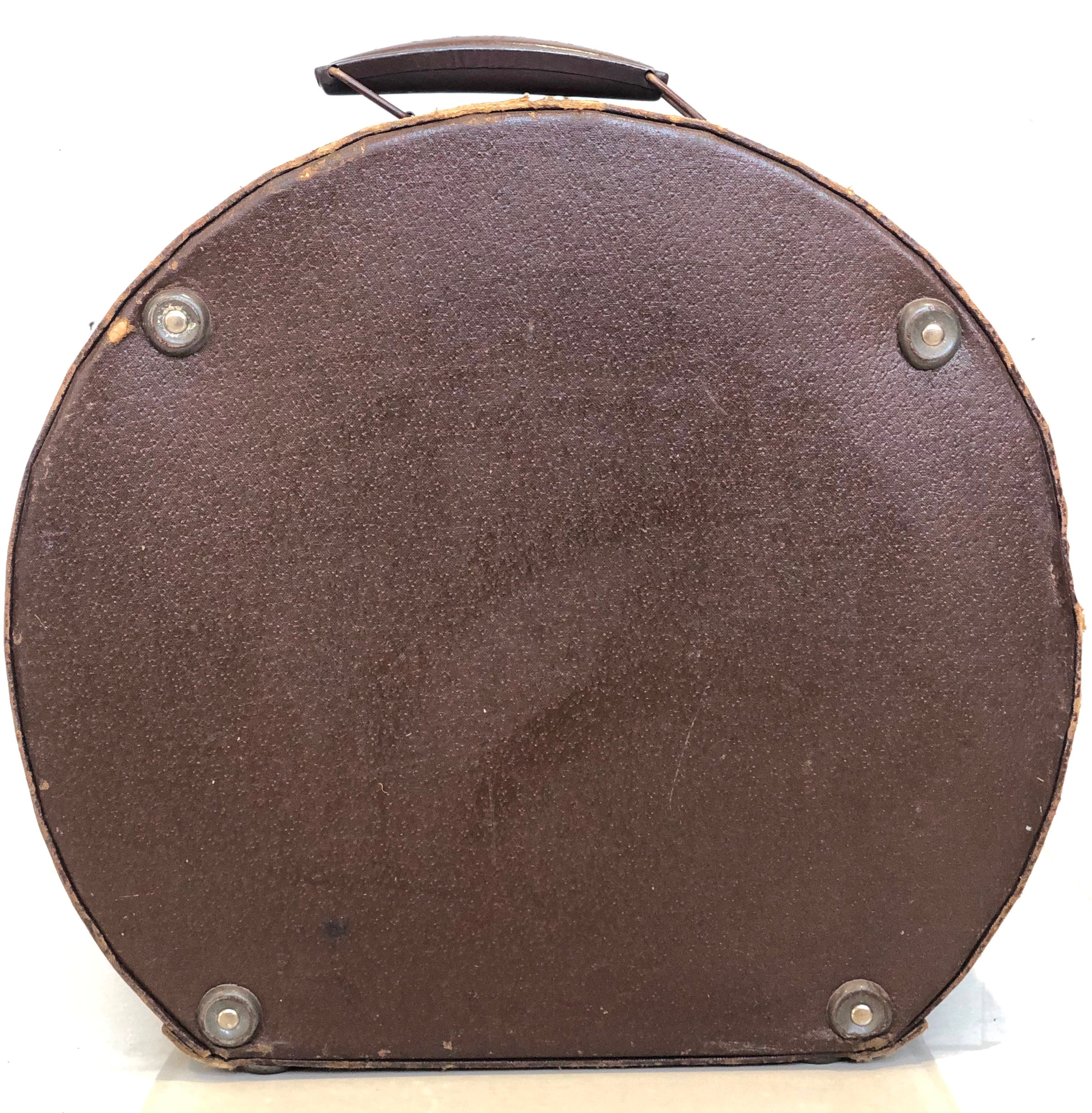 Vintage Hat Box Travel Case | eXibit collection