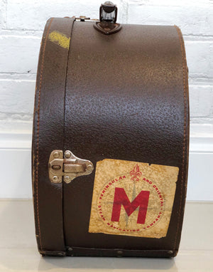 Vintage Hat Box Travel Case | eXibit collection