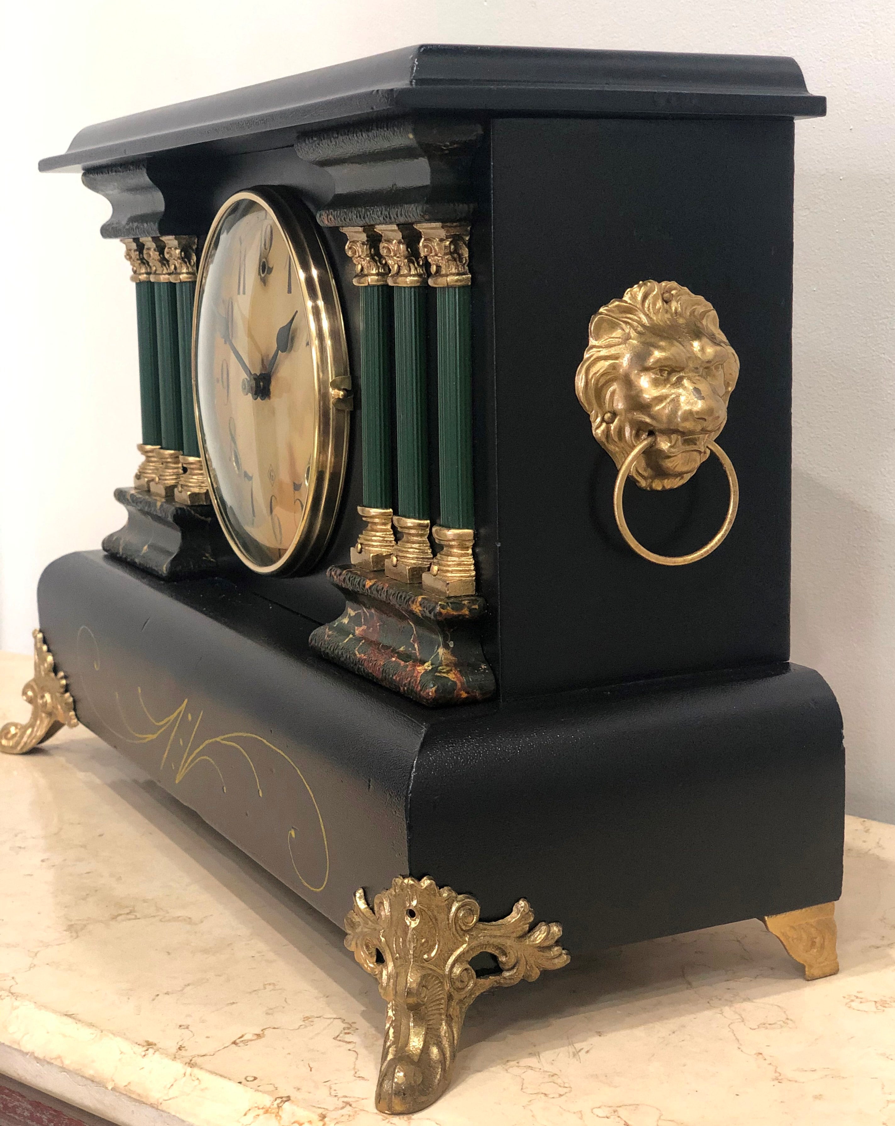 Antique GILBERT Mantel Clock | eXibit collection