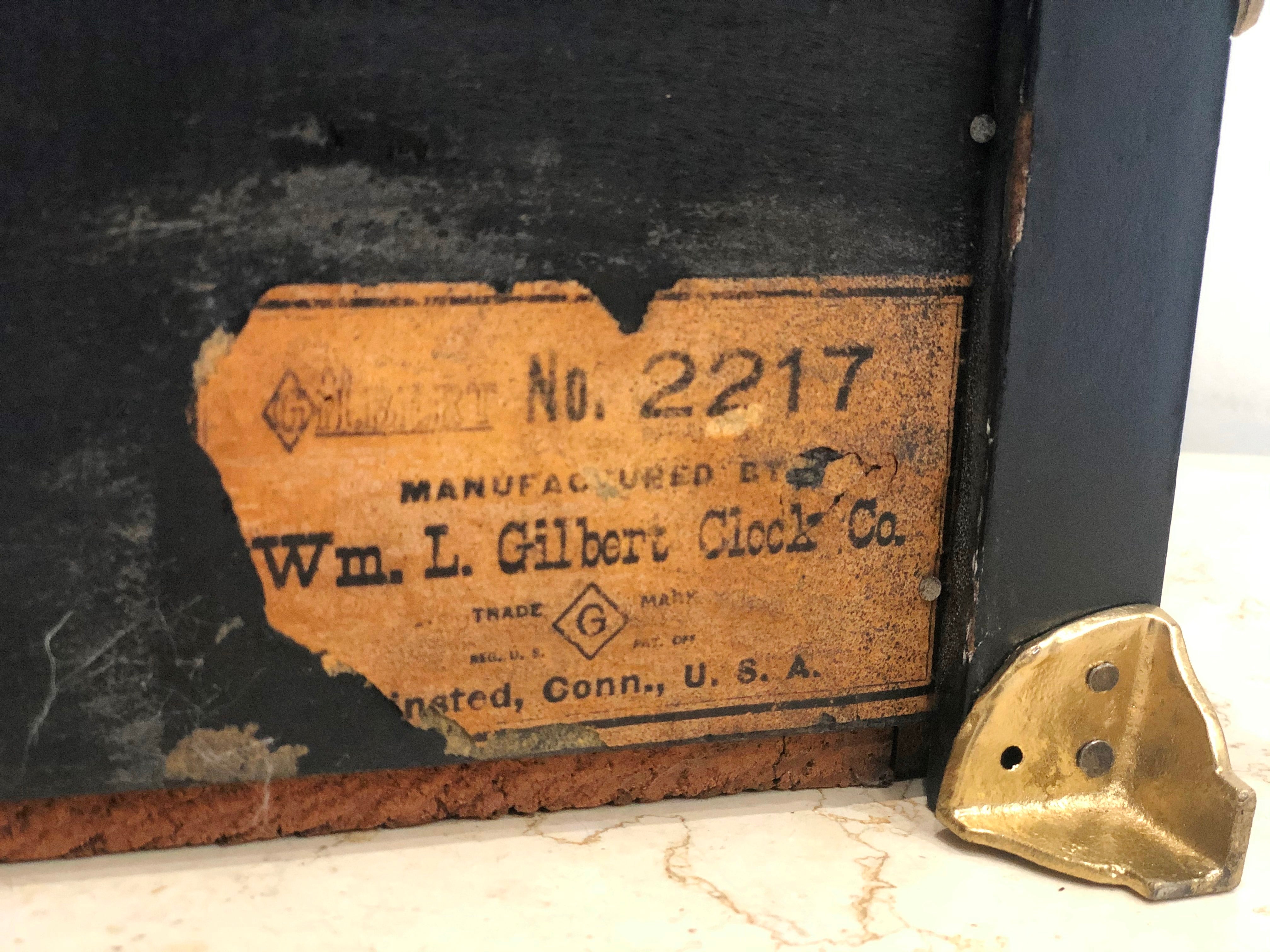 Antique GILBERT Mantel Clock | eXibit collection
