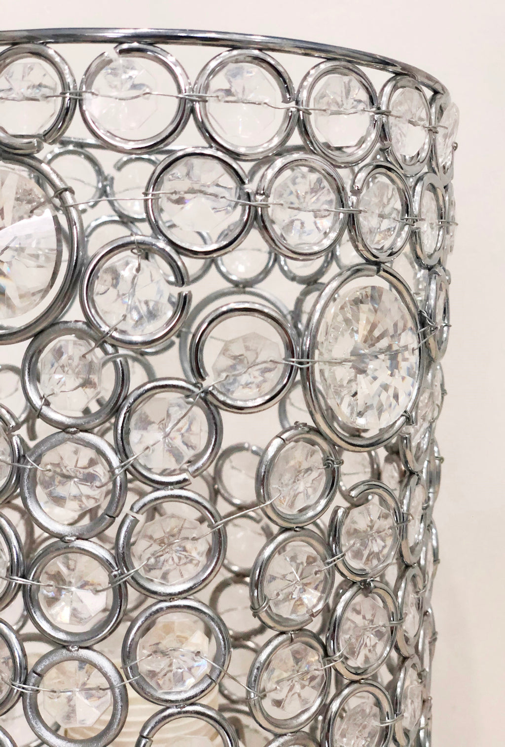 Modern Mercator Elle Crystal Desk Table Lamp | Adelaide Clocks