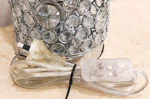 Modern Mercator Elle Crystal Desk Table Lamp | eXibit collection