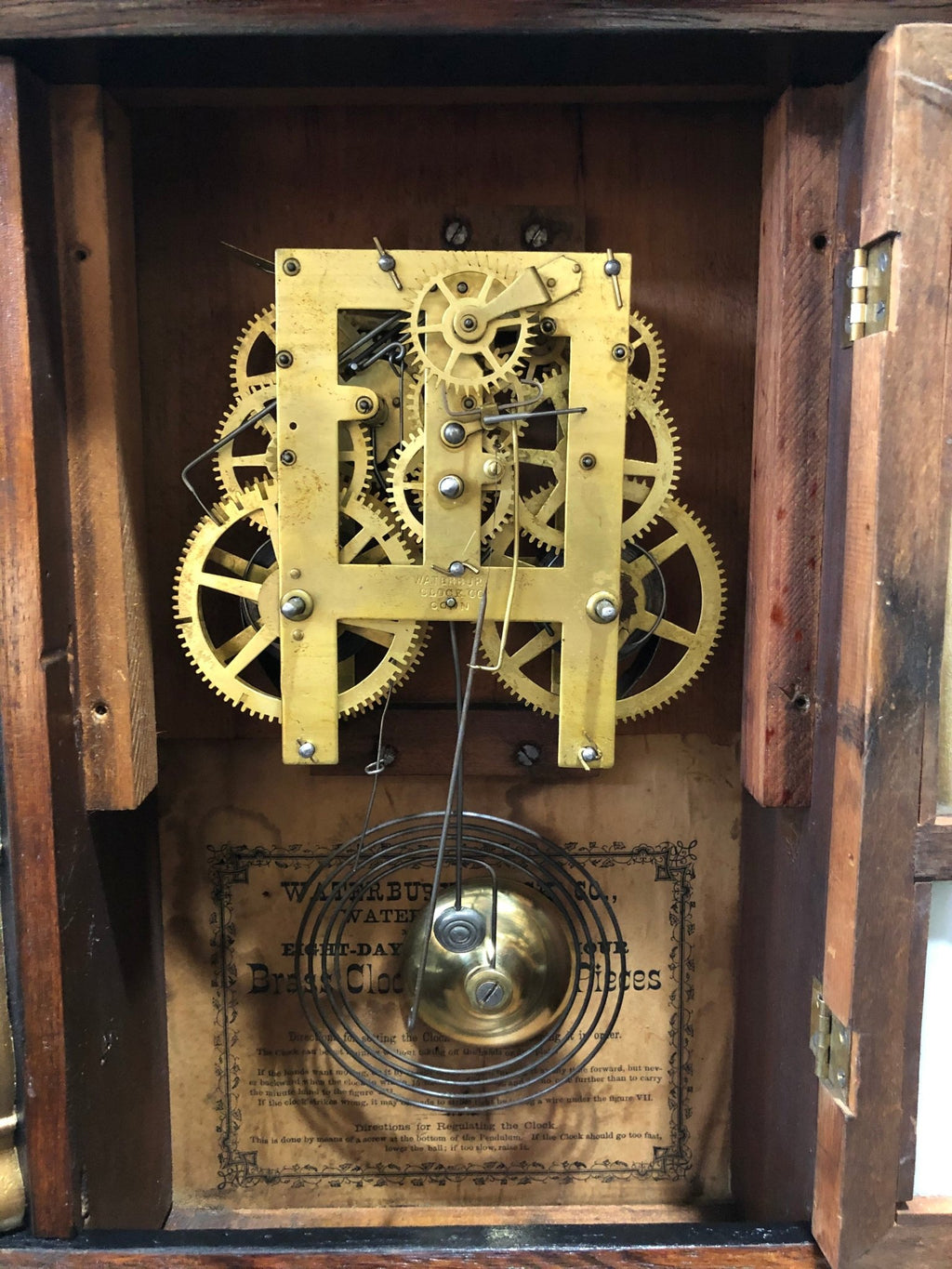 Antique Waterbury Mantel Clock | eXibit collection